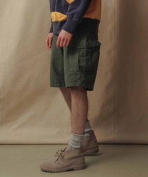 WILD LIFE TAILOR Adam et Rope' | 【WILD LIFE TAILOR】バックサテン カーゴショーツ(カーゴパンツ)