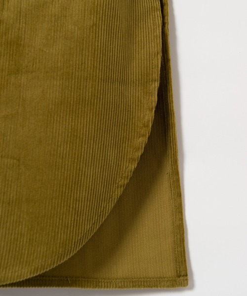 LAYMEE（レイミー）の「Lizzy corduroy shirt / リジーコーデュロイシャツ（シャツ/ブラウス・レディース・アイボリー/ブラウン/イエロー系・FREE）」の10枚目の写真