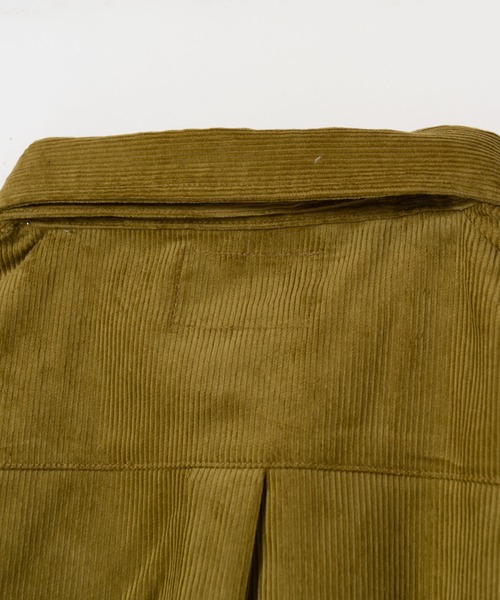 LAYMEE（レイミー）の「Lizzy corduroy shirt / リジーコーデュロイシャツ（シャツ/ブラウス・レディース・アイボリー/ブラウン/イエロー系・FREE）」の13枚目の写真