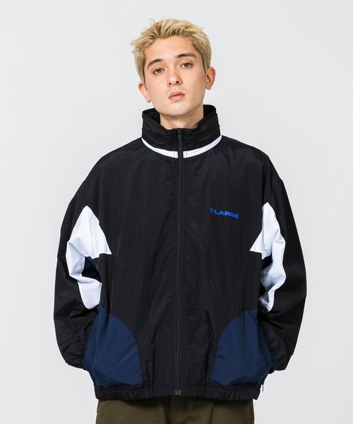 XLARGE(エクストララージ)の「WARM UP NYLON JACKET(ブルゾン・メンズ・ブラック/オリーブ・S/M/L/XL)」の8枚目の写真
