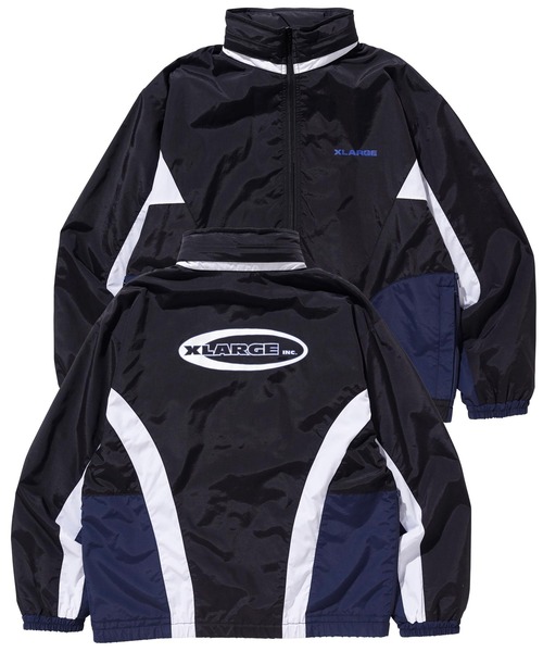 XLARGE(エクストララージ)の「WARM UP NYLON JACKET(ブルゾン・メンズ・ブラック/オリーブ・S/M/L/XL)」の21枚目の写真