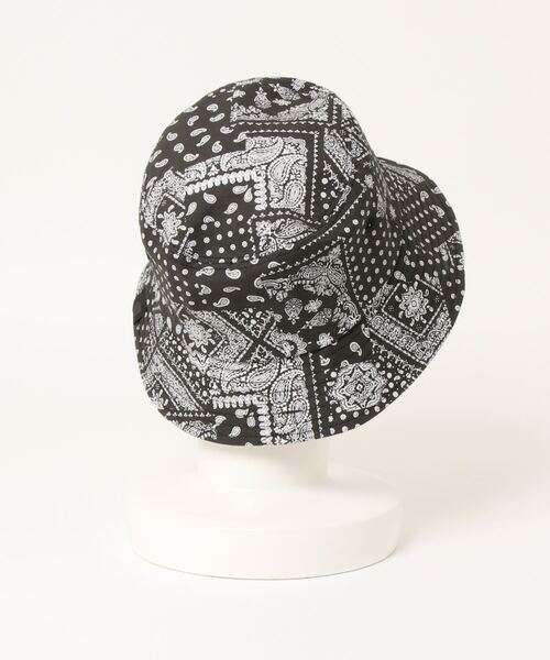 COLONY 2139(コロニートゥーワンスリーナイン)の「ペイズリー柄バケットハット(ハット・レディース・ブラック・FREE)」の2枚目の写真