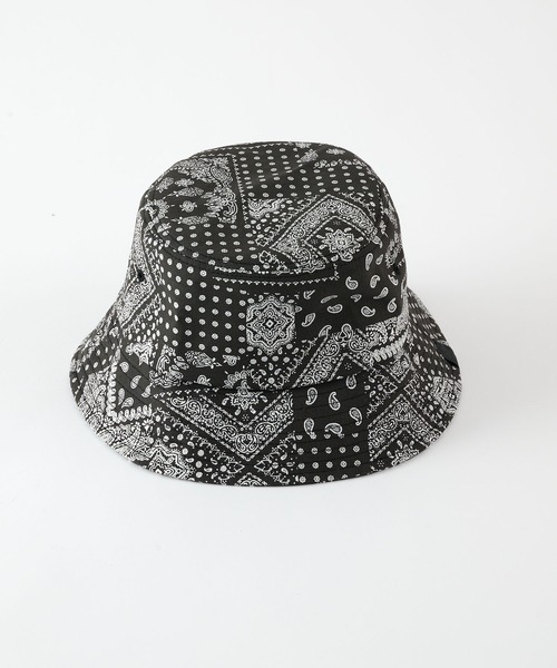 COLONY 2139(コロニートゥーワンスリーナイン)の「ペイズリー柄バケットハット(ハット・レディース・ブラック・FREE)」の6枚目の写真
