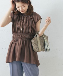 URBAN RESEARCH ROSSO | バックリボンシャーリングブラウス(シャツ/ブラウス)