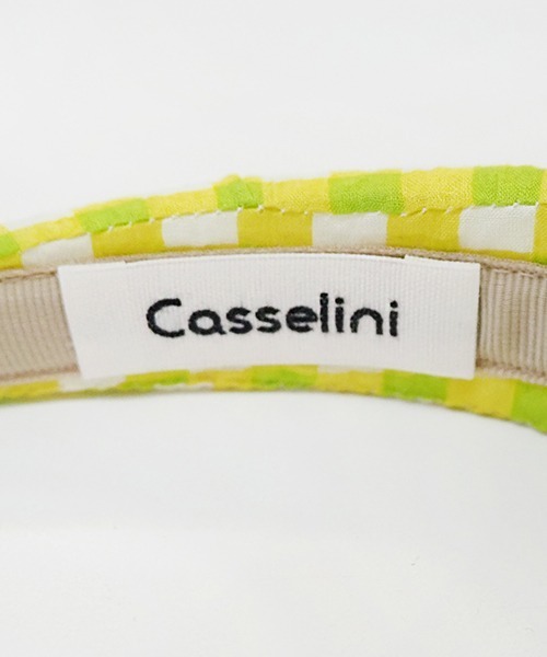 Casselini（キャセリーニ）の「Casselini(キャセリーニ)テキスタイルカチューシャ（カチューシャ・レディース・ブラック/ピンク/ライム/アイボリー・FREE）」の16枚目の写真