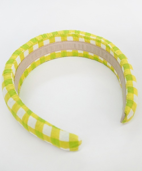 Casselini（キャセリーニ）の「Casselini(キャセリーニ)テキスタイルカチューシャ（カチューシャ・レディース・ブラック/ピンク/ライム/アイボリー・FREE）」の18枚目の写真