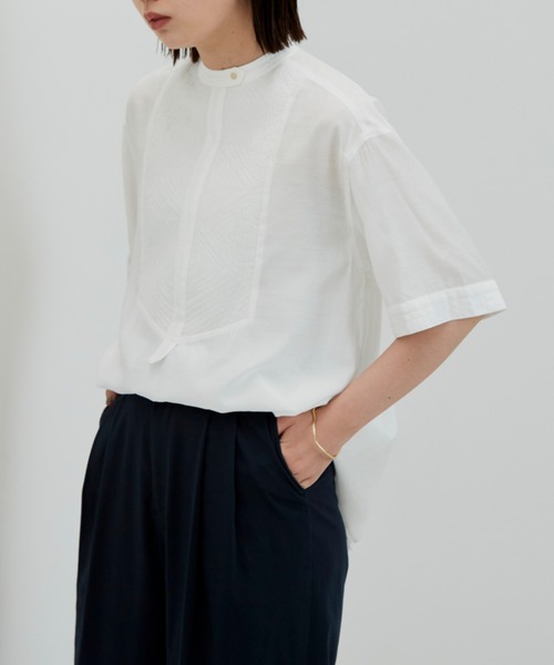 Aunt Marie's（アントマリーズ）の「デザインキルティングブラウス