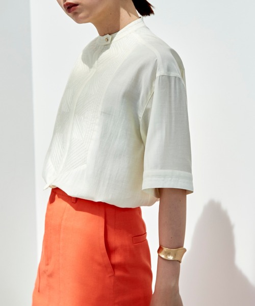 Aunt Marie's（アントマリーズ）の「デザインキルティングブラウス