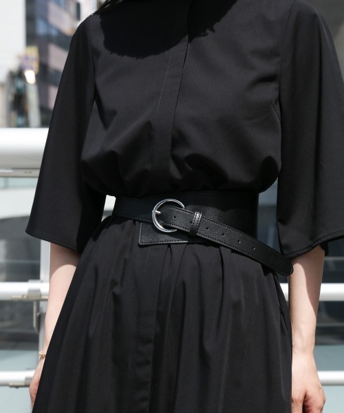 HARE(ハレ)の「【WEB限定アイテム】ワイドアシメベルト(HARE)(ベルト・レディース・ホワイト/ブラック・FREE)」の13枚目の写真