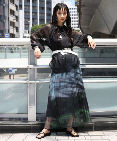 HARE(ハレ)の「【WEB限定アイテム】ワイドアシメベルト(HARE)(ベルト・レディース・ホワイト/ブラック・FREE)」の9枚目の写真