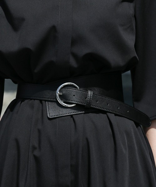 HARE(ハレ)の「【WEB限定アイテム】ワイドアシメベルト(HARE)(ベルト・レディース・ホワイト/ブラック・FREE)」の8枚目の写真