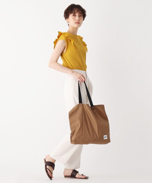 AG by aquagirl(エージーバイアクアガール)の「◆Drifter/ドリフター ECO TOTE トートバッグ(トートバッグ・レディース・ホワイト/サンドベージュ・00)」の5枚目の写真
