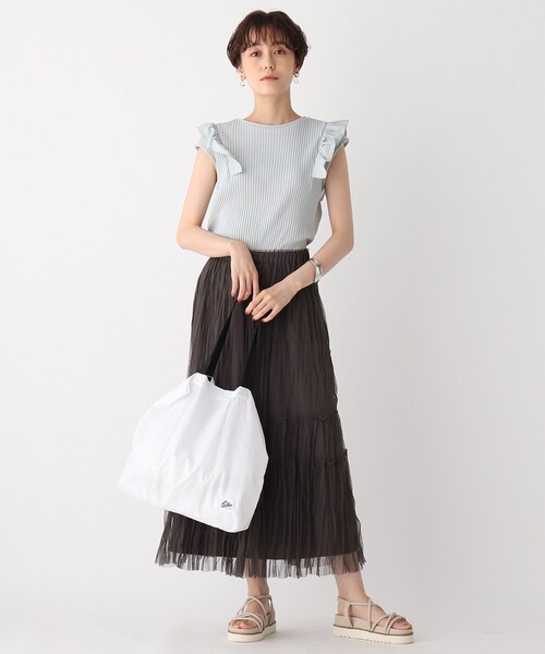 AG by aquagirl(エージーバイアクアガール)の「◆Drifter/ドリフター ECO TOTE トートバッグ(トートバッグ・レディース・ホワイト/サンドベージュ・00)」の14枚目の写真