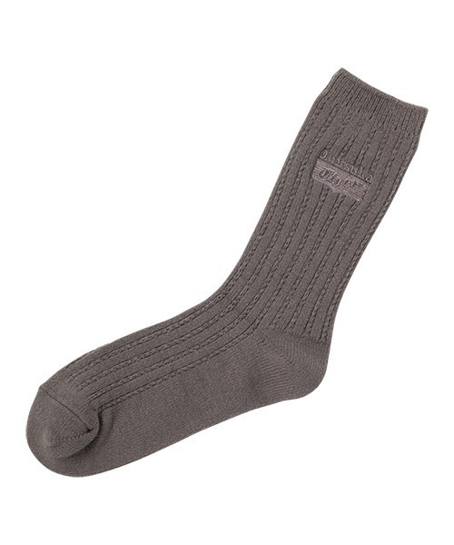 Onitsuka Tiger(オニツカタイガー)の「MIDDLE SOCKS(ソックス/靴下・レディース・ホワイト/ブラック/グレー・S/M/L)」の5枚目の写真