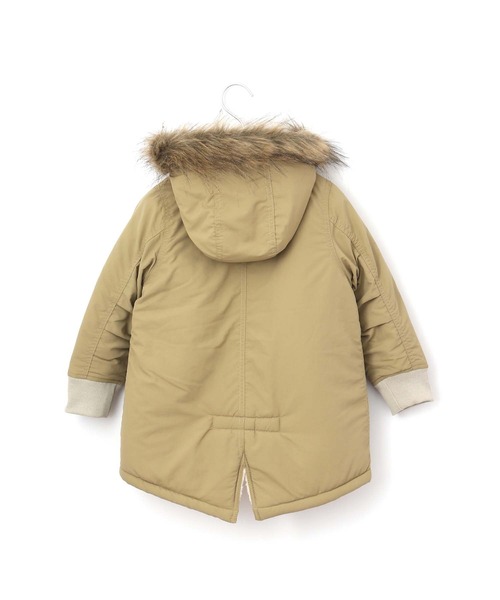 MAKE YOUR DAY（メイクユアデイ）の「モッズコート■150.160cm（モッズコート・キッズ・ベージュ/カーキ/マルチ/ブラック・160/150）」の6枚目の写真