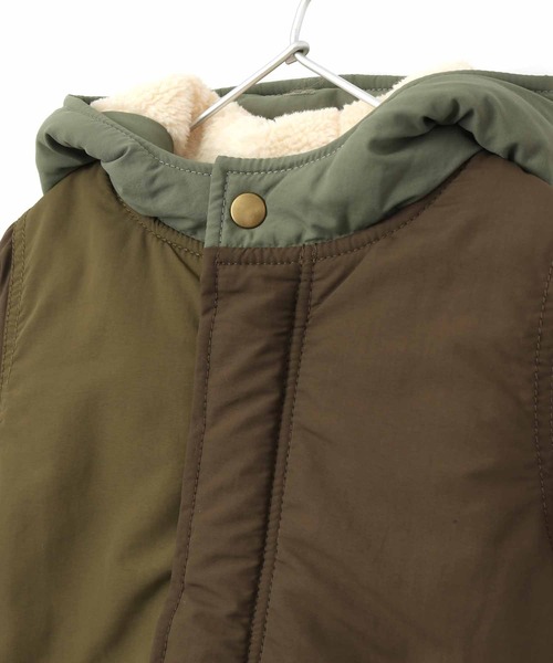 MAKE YOUR DAY（メイクユアデイ）の「モッズコート■150.160cm（モッズコート・キッズ・ベージュ/カーキ/マルチ/ブラック・160/150）」の10枚目の写真