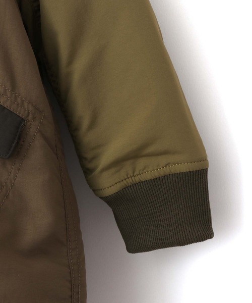 MAKE YOUR DAY（メイクユアデイ）の「モッズコート■150.160cm（モッズコート・キッズ・ベージュ/カーキ/マルチ/ブラック・160/150）」の16枚目の写真