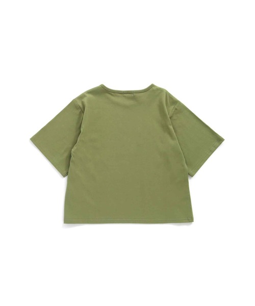 JENNI love（ジェニィラブ）の「接触冷感チアロゴ５分袖Tシャツ（Tシャツ/カットソー・キッズ・パープル/ブラウン/カーキ・130cm/140cm/150cm/160cm）」の13枚目の写真