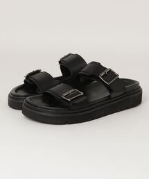 stefanorossi | STEFANO ROSSI ステファノロッシ 2 STRAP ツーストラップ サンダル SR07262 NERO(サンダル)