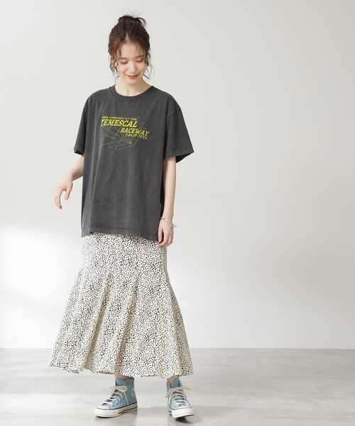 N.（N. Natural Beauty Basic）（エヌエヌナチュラルビューティーベーシック）の「【GOOD ROCK SPEED】バンド風Tシャツ（Tシャツ/カットソー・レディース・ブラック・MEDIUM）」の2枚目の写真