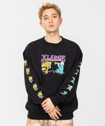 XLARGE�i�G�N�X�g�����[�W�j�́uSNAKE CHARMER CREW NECK SWEAT�i�X�E�F�b�g�j�v