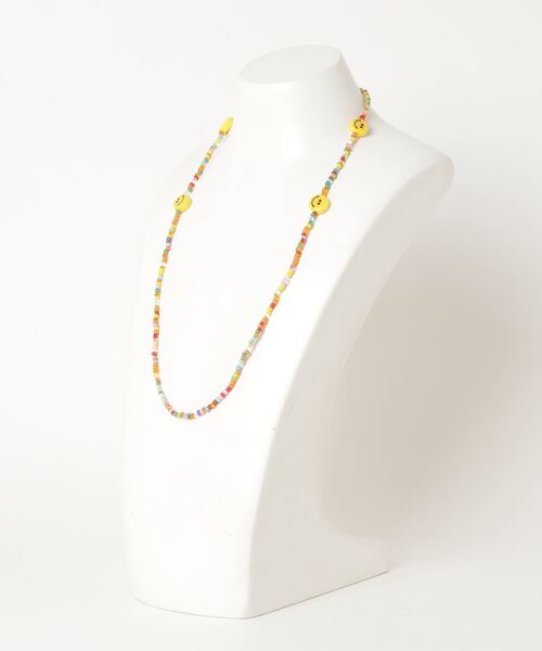 CORPUS TOKYO(コーパス トーキョー)の「カラフルビーズマスクチェーン/ネックレス/眼鏡ストラップ(ネックレス・レディース・マルチ・FREE)」の2枚目の写真