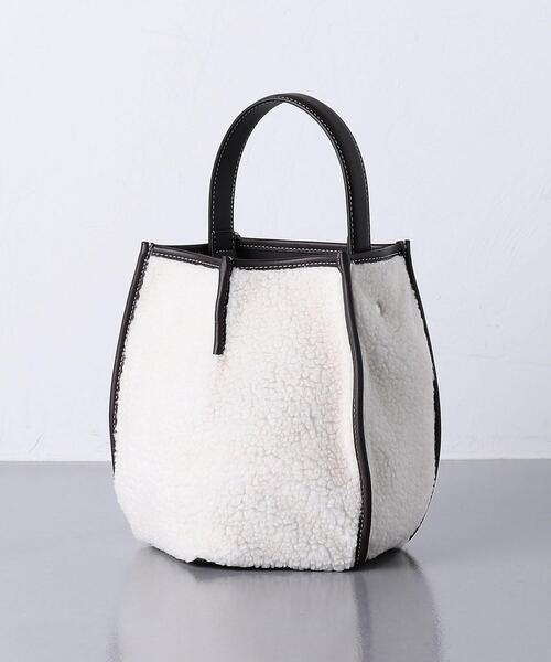 the dilettante(ザ・ディレッタント)の「【別注】<the dilettante(ディレッタント)>PENTA ボア ショルダーバッグ(ショルダーバッグ・レディース・オフホワイト・FREE)」の3枚目の写真