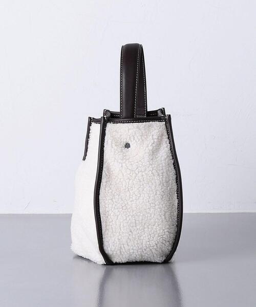 the dilettante(ザ・ディレッタント)の「【別注】<the dilettante(ディレッタント)>PENTA ボア ショルダーバッグ(ショルダーバッグ・レディース・オフホワイト・FREE)」の4枚目の写真