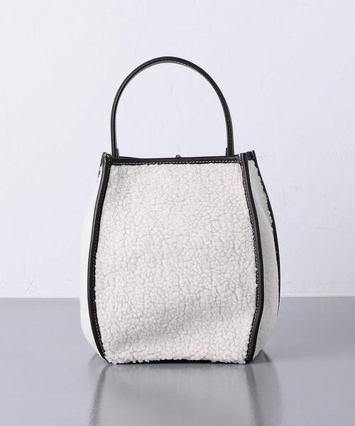 the dilettante(ザ・ディレッタント)の「【別注】<the dilettante(ディレッタント)>PENTA ボア ショルダーバッグ(ショルダーバッグ・レディース・オフホワイト・FREE)」の5枚目の写真