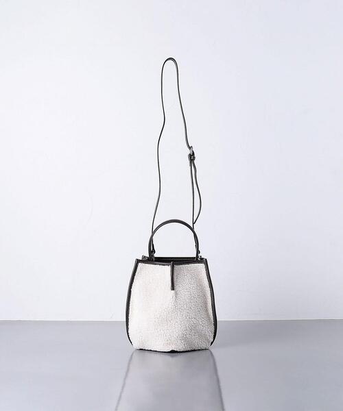 the dilettante(ザ・ディレッタント)の「【別注】<the dilettante(ディレッタント)>PENTA ボア ショルダーバッグ(ショルダーバッグ・レディース・オフホワイト・FREE)」の7枚目の写真