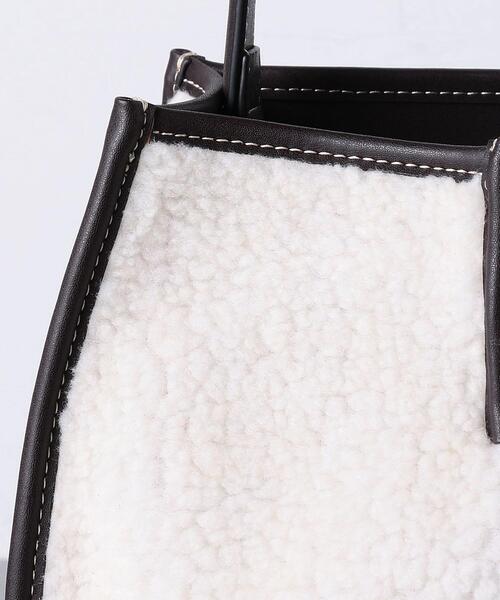 the dilettante(ザ・ディレッタント)の「【別注】<the dilettante(ディレッタント)>PENTA ボア ショルダーバッグ(ショルダーバッグ・レディース・オフホワイト・FREE)」の10枚目の写真