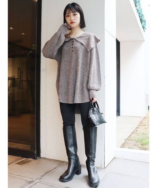 MURUA(ムルーア)の「カラースキニー(デニムパンツ・レディース・ブラック/ブラウン/グレー/グリーン・1/0)」の10枚目の写真