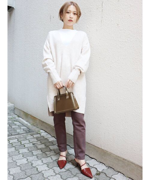 MURUA(ムルーア)の「カラースキニー(デニムパンツ・レディース・ブラック/ブラウン/グレー/グリーン・1/0)」の15枚目の写真