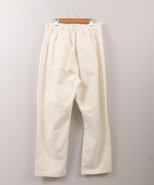 RE730（アールイーセブンサーティー）の「ダメージ加工ワイドシルエットパンツ（デニムパンツ・メンズ・ホワイト/ブラック/サックスブルー/ブラック系その他・S/M/L）」の6枚目の写真