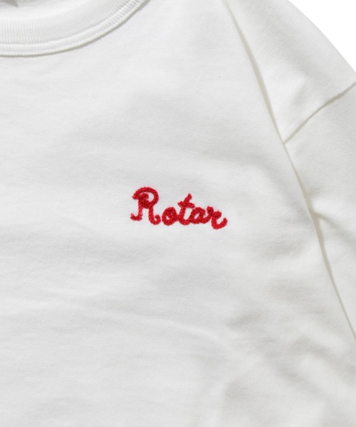 Chain Rotar BB Tee ワンポイント チェーン刺繍 七分袖（Tシャツ/カットソー）｜ROTAR（ローター） mdprevattcaulkingandwaterproofing.com