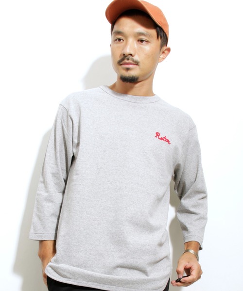 Chain Rotar BB Tee ワンポイント チェーン刺繍 七分袖（Tシャツ/カットソー）｜ROTAR（ローター） mdprevattcaulkingandwaterproofing.com