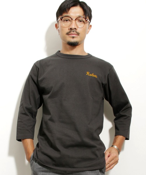 Chain Rotar BB Tee ワンポイント チェーン刺繍 七分袖（Tシャツ/カットソー）｜ROTAR（ローター） mdprevattcaulkingandwaterproofing.com