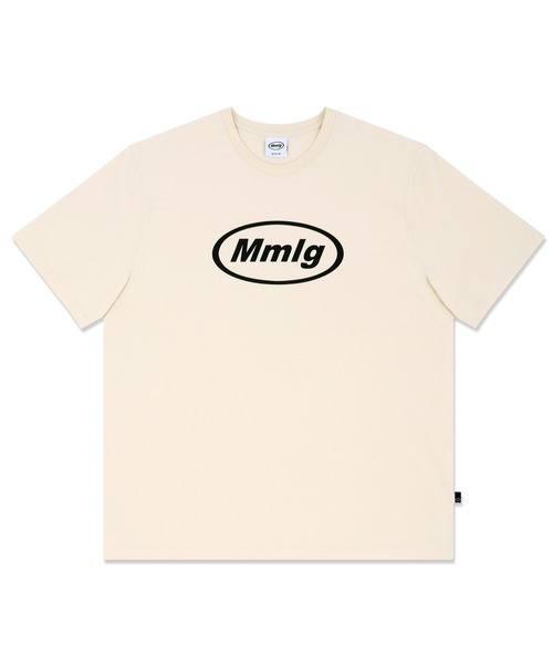 87mm(87mm)の「【87MM / Mmlg】 LOGO HAIF TEE / パルチムエムエム Mmlg ロゴ Tシャツ(Tシャツ/カットソー・レディース・ホワイト/ブラック/ネイビー/ブルー/ナチュラル/ミント/ピンク/イエロー・SMALL/MEDIUM/LARGE)」の4枚目の写真