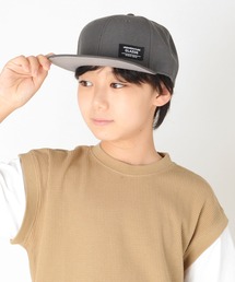 GLAZOS | ネーム付きフラットツイルキャップ(キャップ)