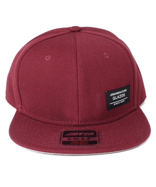 GLAZOS（グラソス）の「ネーム付きフラットツイルキャップ（キャップ・キッズ・チャコールグレー/ブラック/エンジ/ネイビー・フリー）」の14枚目の写真