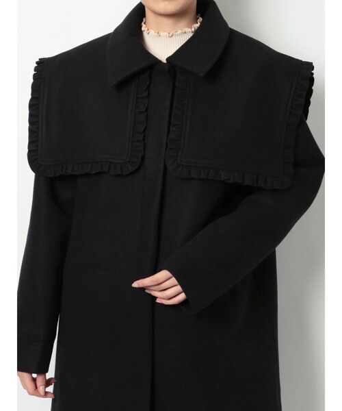 merry jenny（メリージェニー）の「フリルフリルスクエアcollar（付け襟・レディース・アイボリー/ブラック/ネイビー・FREE）」の17枚目の写真