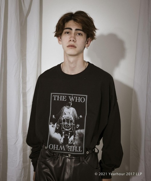 URBAN RESEARCH（アーバンリサーチ）の「URBAN RESEARCH iD　THE WHO LONG-SLEEVE（Tシャツ/カットソー・メンズ・ホワイト/スミクロ・MEDIUM/LARGE）」の2枚目の写真