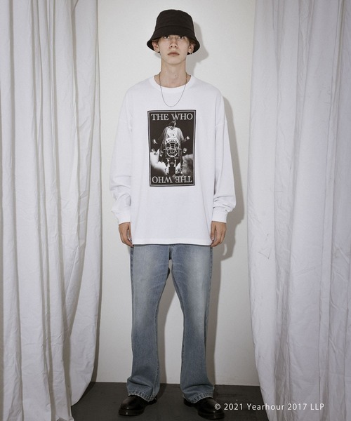 URBAN RESEARCH（アーバンリサーチ）の「URBAN RESEARCH iD　THE WHO LONG-SLEEVE（Tシャツ/カットソー・メンズ・ホワイト/スミクロ・MEDIUM/LARGE）」の7枚目の写真