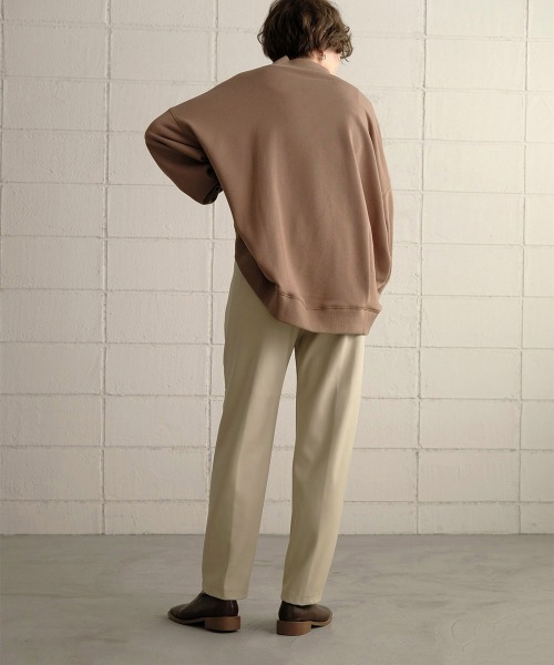 Bab（バブ）の「【WEB限定】フェイクレザーテーパードパンツ（その他パンツ・レディース・モカ/アイボリー・38）」の15枚目の写真