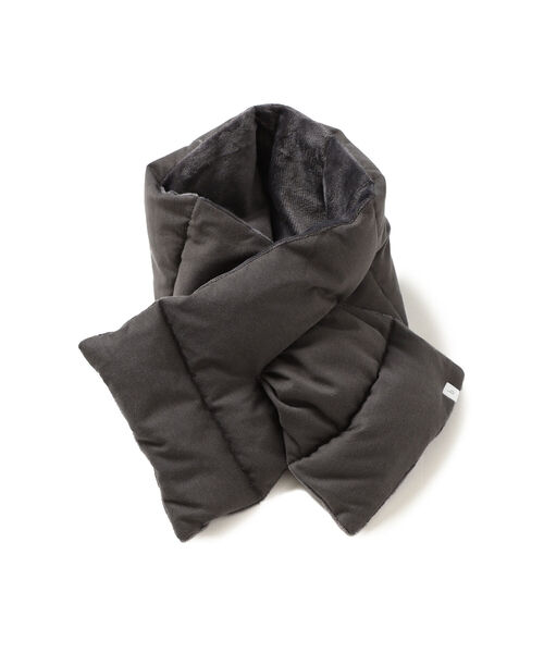 こども ビームス(コドモビームス)の「こども ビームス / ダウン マフラー 21(マフラー・キッズ・チャコールグレー/グレー/ピンク・ONE SIZE)」の5枚目の写真