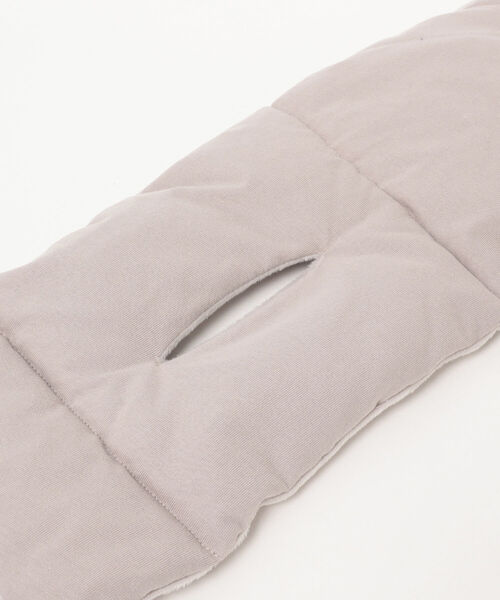 こども ビームス(コドモビームス)の「こども ビームス / ダウン マフラー 21(マフラー・キッズ・チャコールグレー/グレー/ピンク・ONE SIZE)」の13枚目の写真