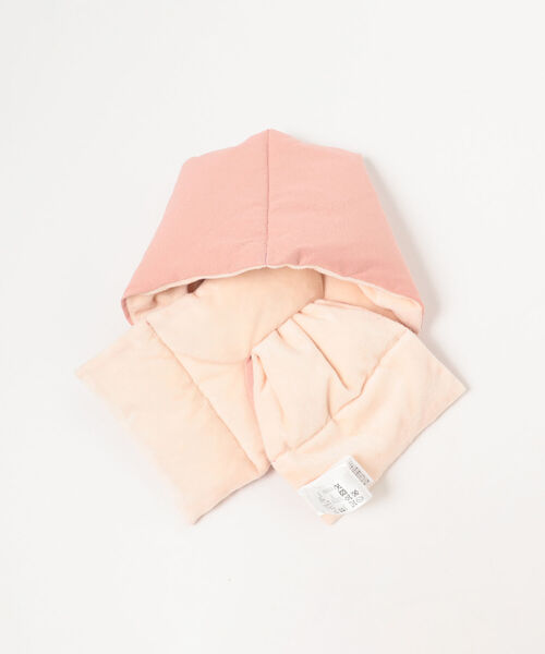 こども ビームス(コドモビームス)の「こども ビームス / ダウン マフラー 21(マフラー・キッズ・チャコールグレー/グレー/ピンク・ONE SIZE)」の18枚目の写真