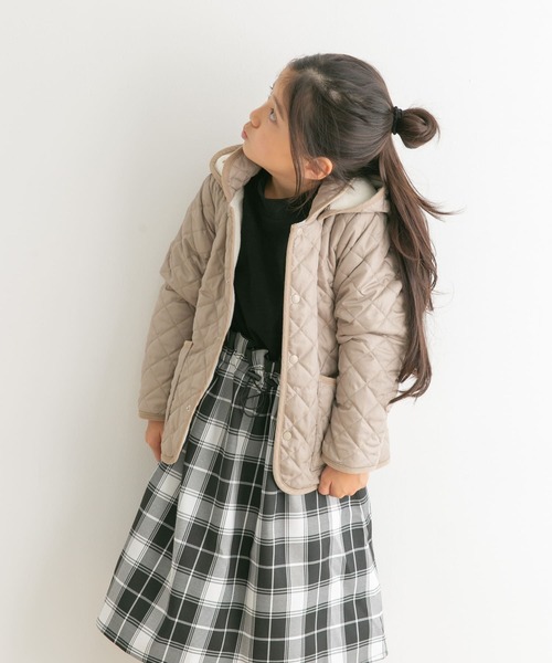 URBAN RESEARCH DOORS（アーバンリサーチドアーズ）の「『洗濯可』キルトジャケット(KIDS)（その他アウター・キッズ・キャメル/ネイビー/ベージュ系その他・90/135/105/120/150）」の13枚目の写真