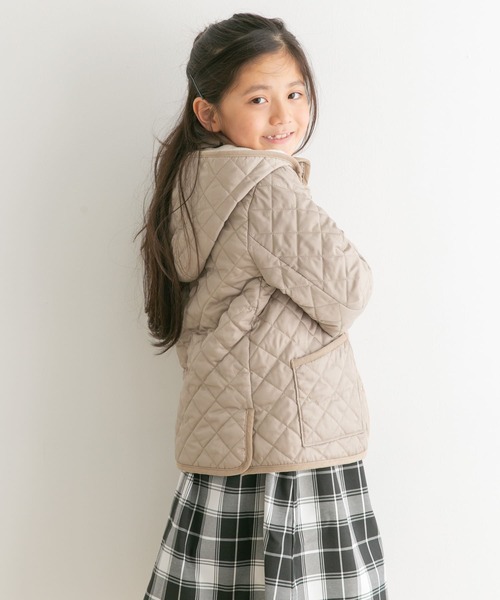 URBAN RESEARCH DOORS（アーバンリサーチドアーズ）の「『洗濯可』キルトジャケット(KIDS)（その他アウター・キッズ・キャメル/ネイビー/ベージュ系その他・90/135/105/120/150）」の15枚目の写真