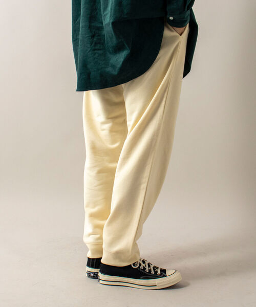 GLOSTER(グロスター)の「【WEB限定】【GLOSTER/グロスター】スウェットパンツ(スウェットパンツ・メンズ・ブラック/パープル/グレー/キナリ・MEDIUM/LARGE)」の1枚目の写真